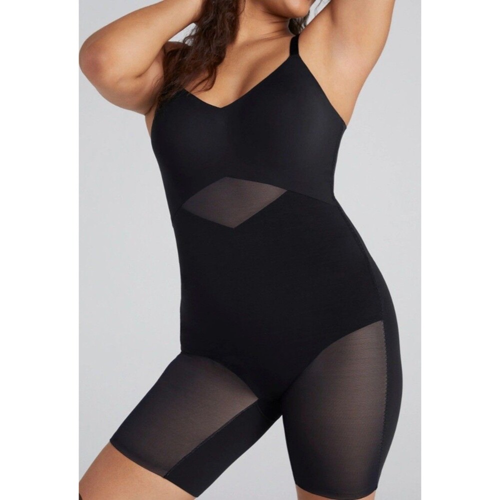 honey love Body Corps Women's L,shapewear,Gousset cotton,Spandex, Nylon